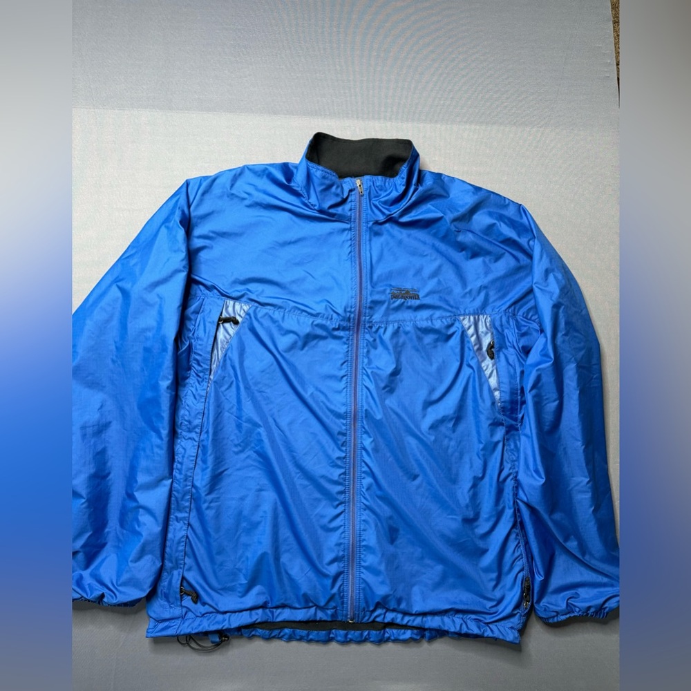 Vintage PATAGONIA Windbreaker Blue Men's Jacket Size L